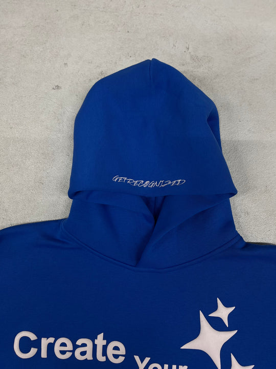 Oversized Hoodie - Cobalt Blue