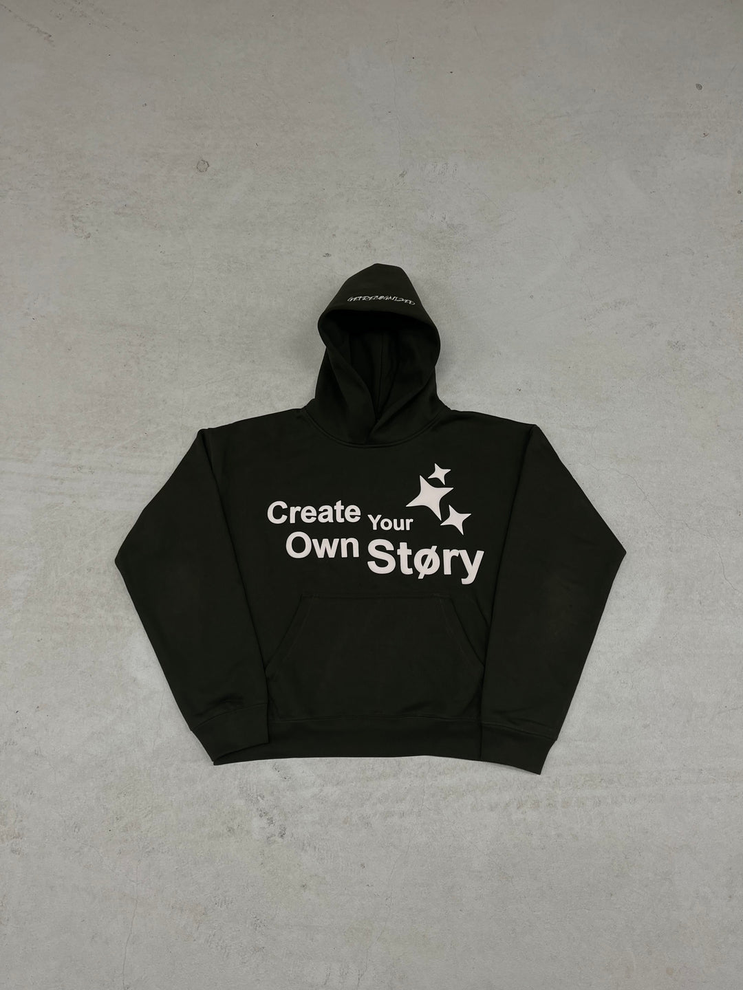 Oversized hoodie, men's hoodie front side