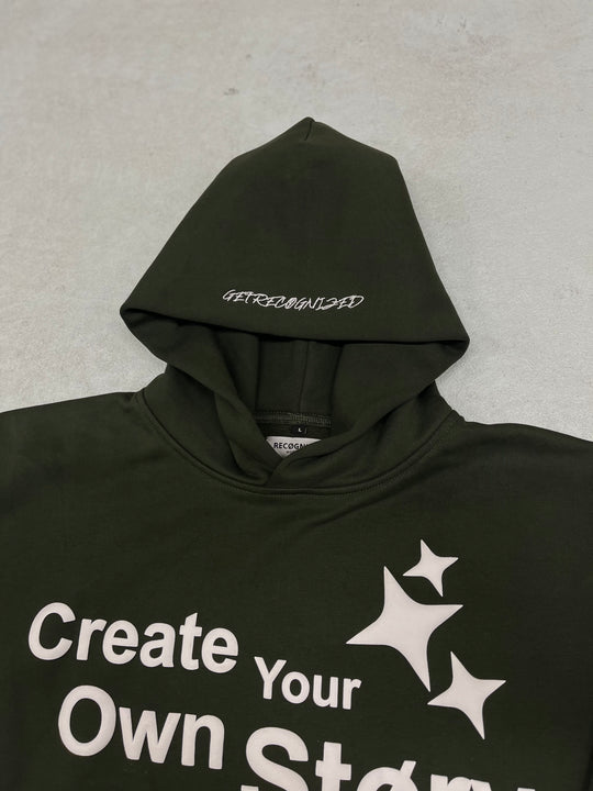 Oversized hoodie - Dark Green